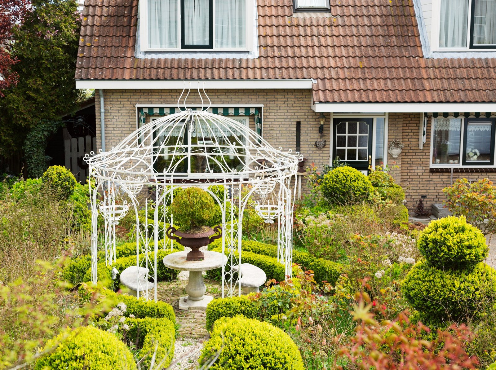 Gepflegter Garten ohne Schneckenprobleme